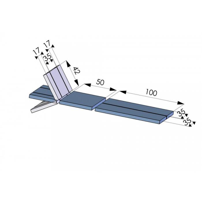 BTL-1300 6 BÖLMELİ TEDAVİ YATAĞI